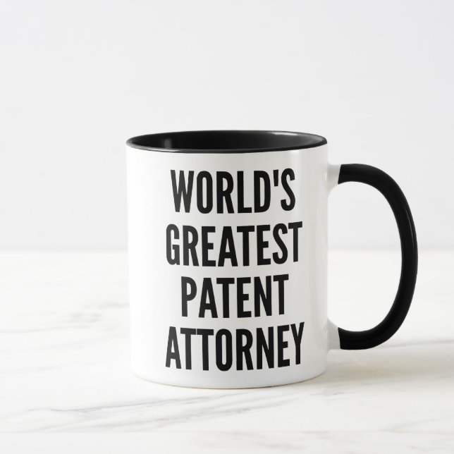 Worlds Greatest Patent Attorney Mug (Right)