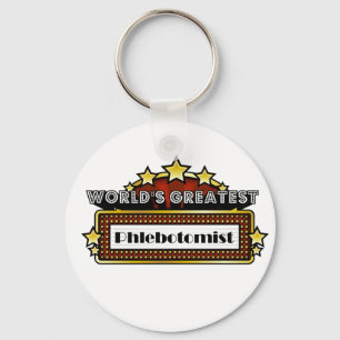 World's Greatest Phlebotomist Key Ring