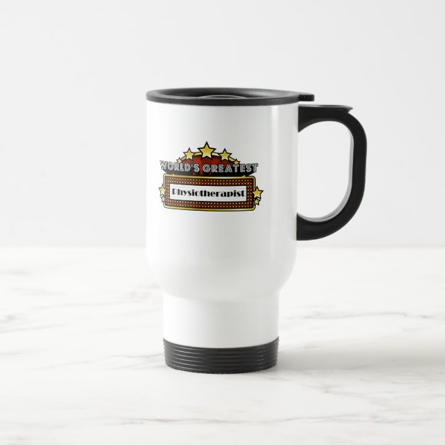 World's Greatest Physiotherapist Travel Mug (Right)