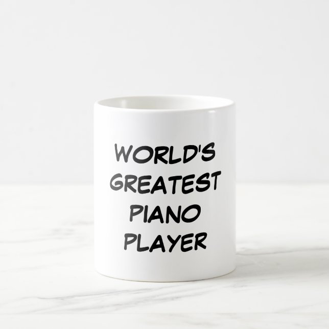 "World's Greatest Piano Player" Mug (Center)