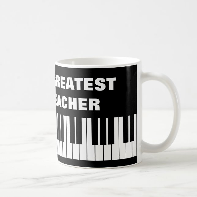World's Greatest Piano Teacher coffee mug (Right)