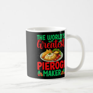 World's Greatest Pierogi Maker Polish Food Christm Coffee Mug