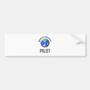 World's Greatest Pilot Bumper Sticker