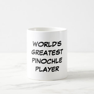"World's Greatest Pinochle Player" Mug