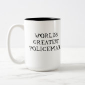 World's Greatest Policeman mug (Left)