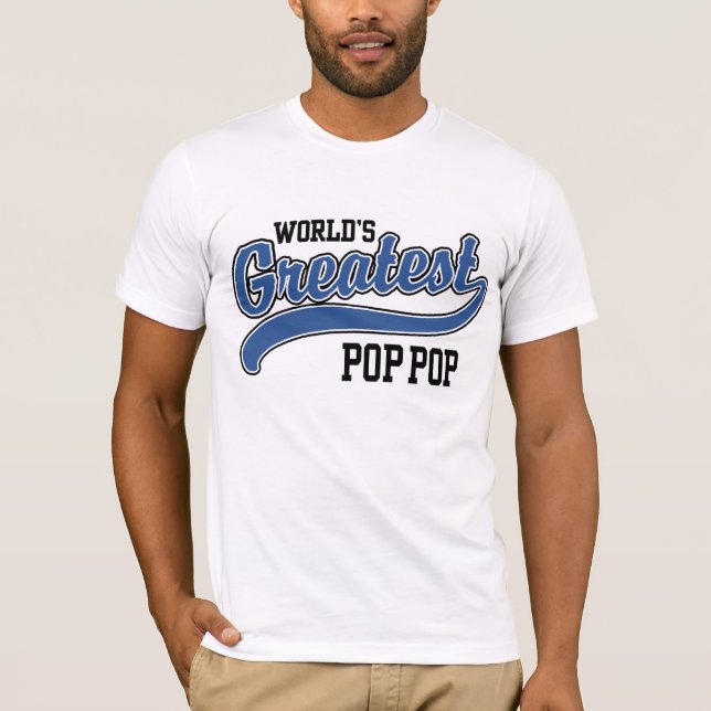 World's Greatest Pop Pop T-Shirt (Front)