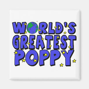 World's Greatest Poppy Magnet