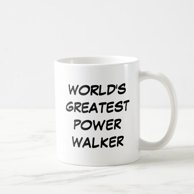 "World's Greatest Power Walker" Mug (Right)