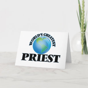 World's Greatest Priest Card