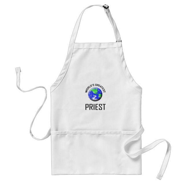 World's Greatest Priest Standard Apron (Front)