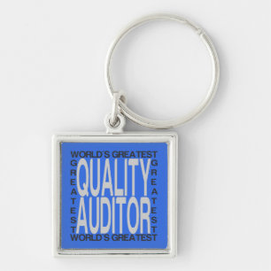 Worlds Greatest Quality Auditor Key Ring