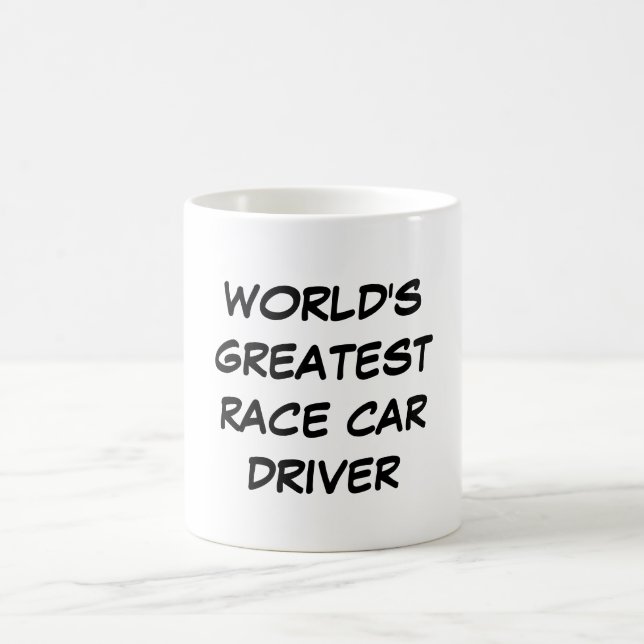 "World's Greatest Race Car Driver" Mug (Center)