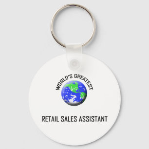 World's Greatest Retail Sales Assistant Key Ring
