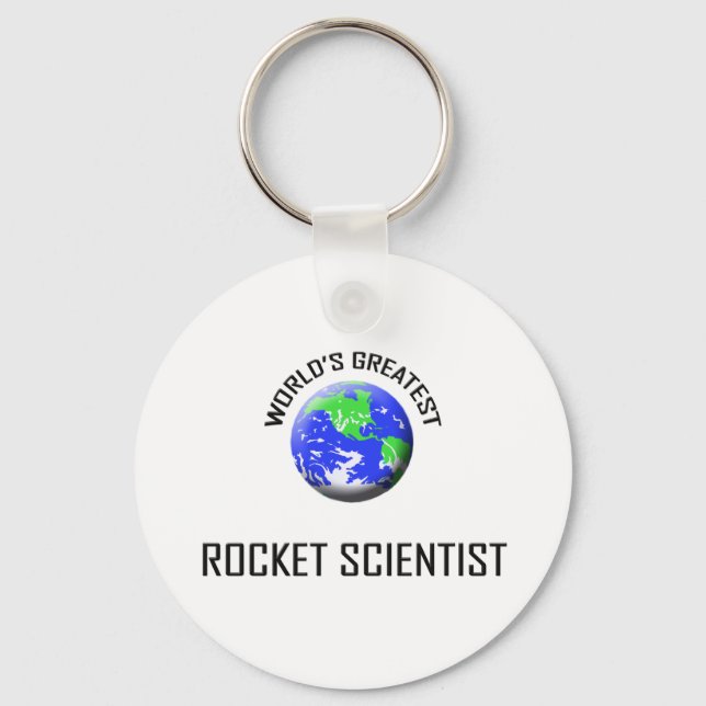 World's Greatest Rocket Scientist Key Ring (Front)