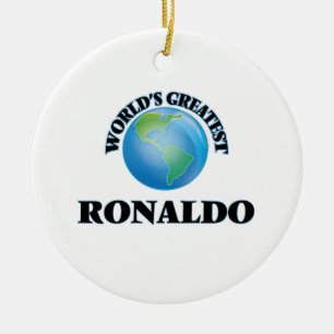 World's Greatest Ronaldo Ceramic Tree Decoration
