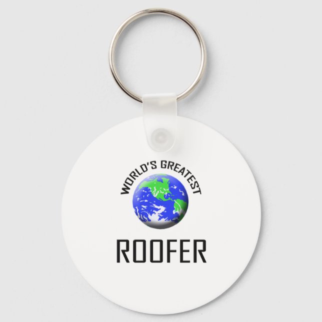World's Greatest Roofer Key Ring (Front)