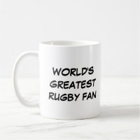 "World's Greatest Rugby Fan" Mug