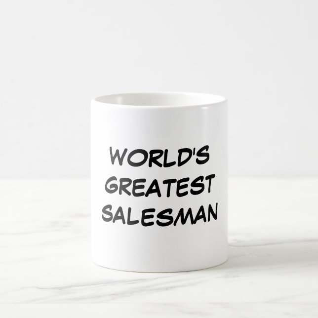 "World's Greatest Salesman" Mug (Center)