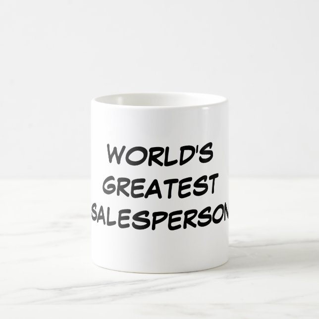 "World's Greatest Salesperson" Mug (Center)