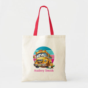World's Greatest School Bus Driver Personalised Tote Bag