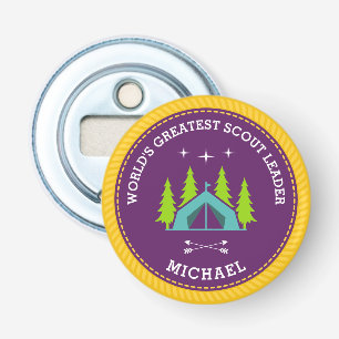 World's Greatest Scout Leader Bottle Opener