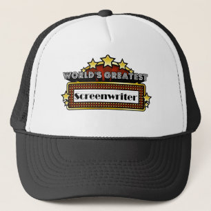 World's Greatest Screenwriter Trucker Hat