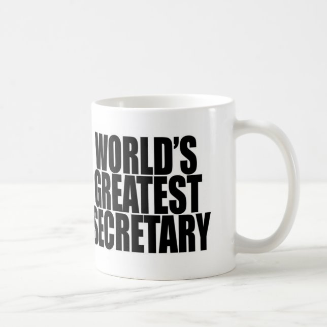 World's Greatest Secretary Mug (Right)