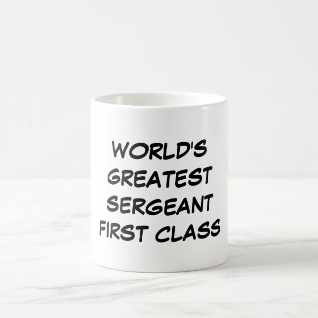 "World's Greatest Sergeant First Class" Mug (Center)