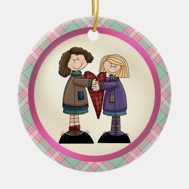 World's Greatest Sister ornament (Front)