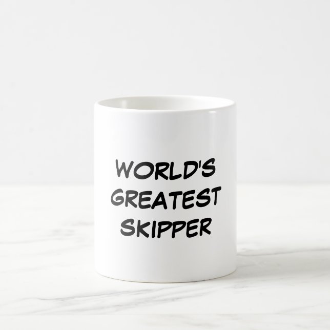 "World's Greatest Skipper" Mug (Center)