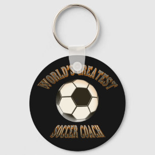 World's Greatest Soccer Coach Key Ring