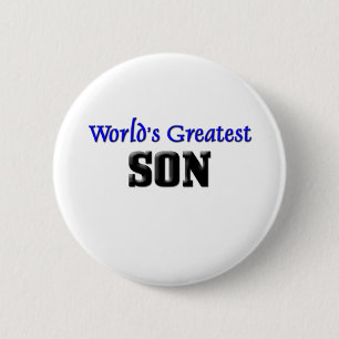 World's Greatest Son 6 Cm Round Badge