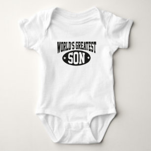 World's Greatest Son Baby Bodysuit