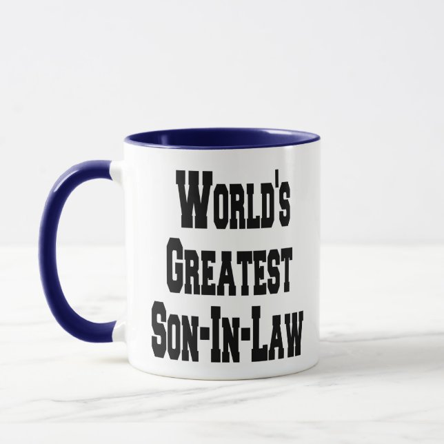 Worlds Greatest Son-In-Law Mug (Left)