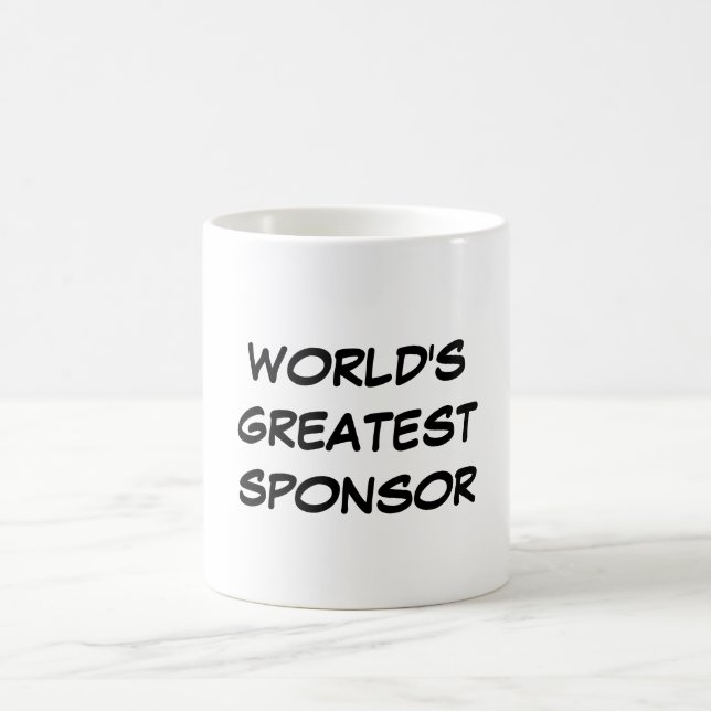"World's Greatest Sponsor" Mug (Center)