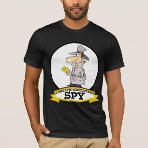 WORLDS GREATEST SPY MEN CARTOON T-Shirt