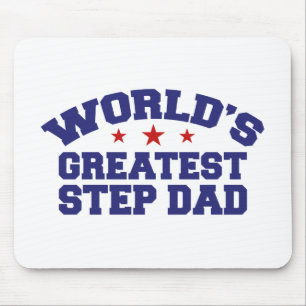 World's Greatest Step Dad Mouse Pad