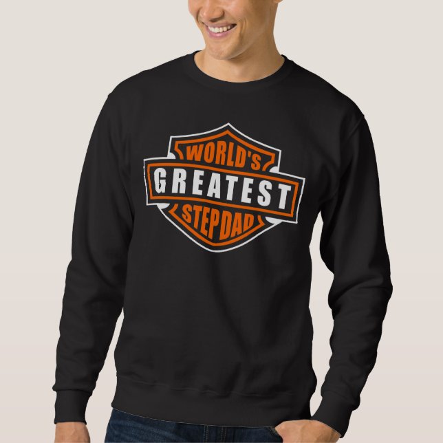 World's Greatest Stepdad For Men Father Day Sweatshirt (Front)