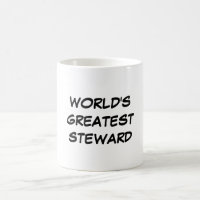"World's Greatest  Steward" Mug