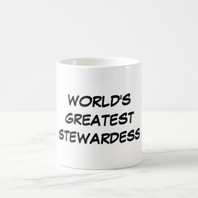 "World's Greatest Stewardess" Mug (Center)