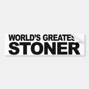 World's Greatest Stoner Bumper Sticker