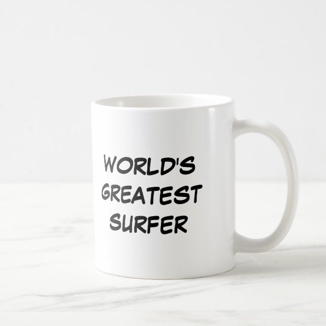 "World's Greatest Surfer" Mug (Right)