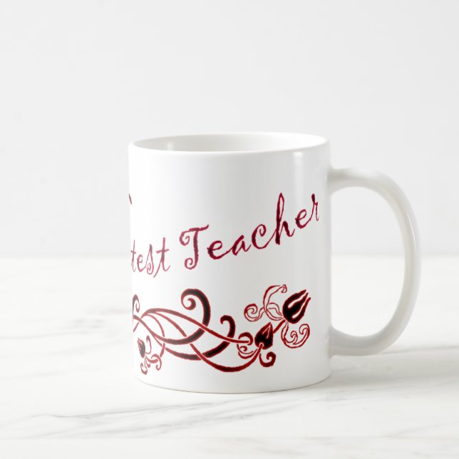 World's Greatest Teacher Coffee Mug (Right)