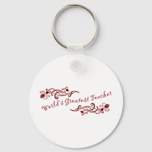 World's Greatest Teacher Key Ring