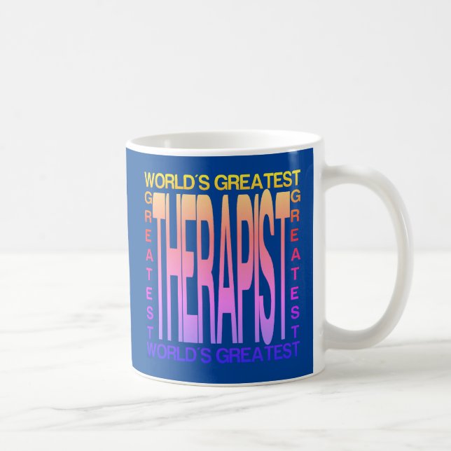 Worlds Greatest Therapist Coffee Mug (Right)