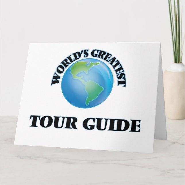 World's Greatest Tour Guide Card (Front)