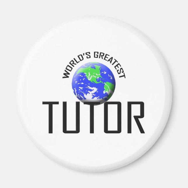 World's Greatest Tutor Magnet (Front)