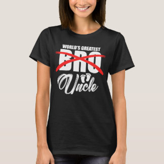 World's Greatest Uncle Pregnancy Announcement Baby T-Shirt