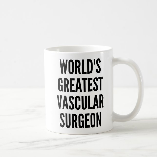 Worlds Greatest Vascular Surgeon Coffee Mug (Right)