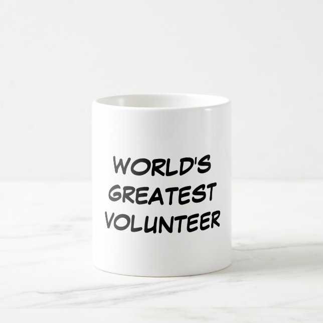 "World's Greatest Volunteer" Mug (Center)